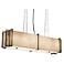 UltraLights Genesis 37 1/4" Wide Dark Iron Pendant Light