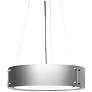 UltraLights Invicta 24" Wide Chrome Triac LED Pendant Light