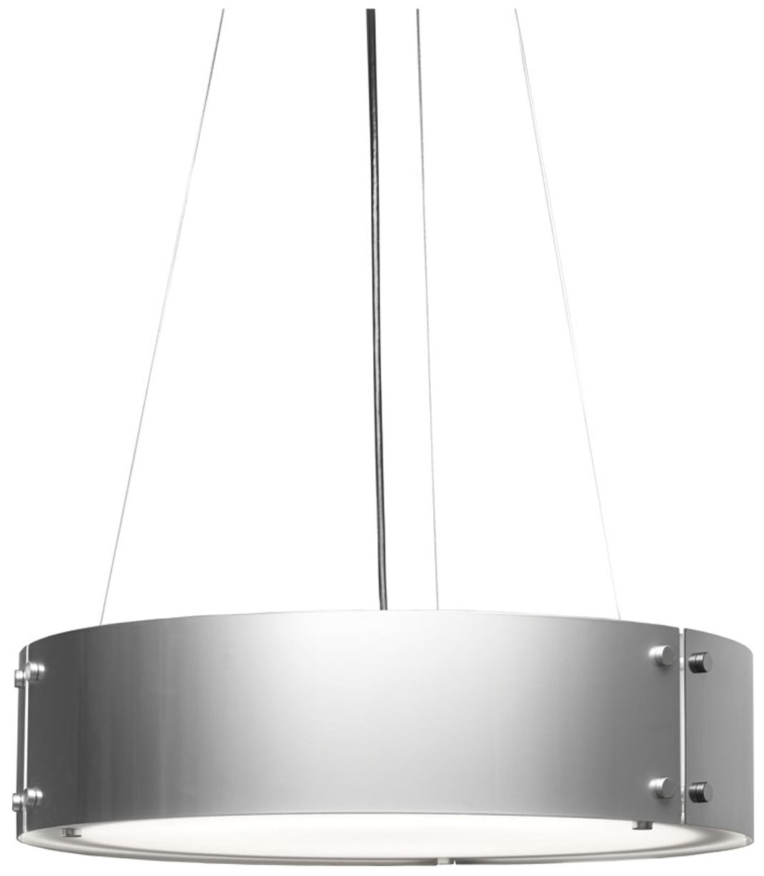 UltraLights Invicta 24" Wide Chrome Triac LED Pendant Light - Made to Order
