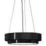 1_UltraLights Invicta 30" Wide Black Pearl LED Retrofit Pendant Light