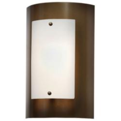 UltraLights Luz Azul 11 3/4" High Medieval Bronze ADA Wall Sconce