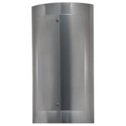 UltraLights Luz Azul 17 3/4" High Chrome Wall Sconce