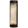 UltraLights Luz Azul 20" High Dark Iron Outdoor Wall Light