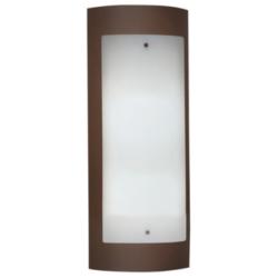 UltraLights Luz Azul 23 3/4" Empire Bronze LED Outdoor Wall Light