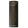 UltraLights Luz Azul 23 3/4" High Cast Bronze LED Retrofit Wall Sconce