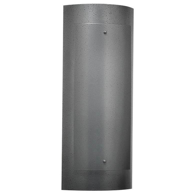 Image 1 UltraLights Luz Azul 23 3/4" High Chrome LED Outdoor Wall Light