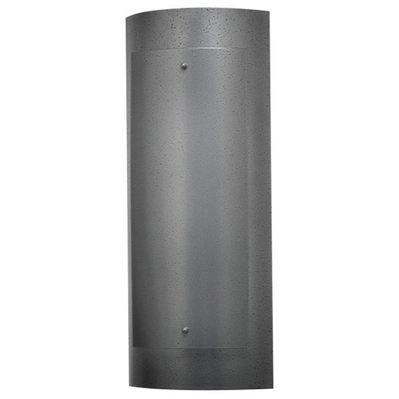 Image 1 UltraLights Luz Azul 23 3/4"H Smoked Silver Universal LED Wall Sconce