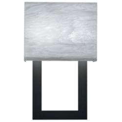 UltraLights Modelli 12 1/2" High Black 0-10V Dimming LED Wall Sconce