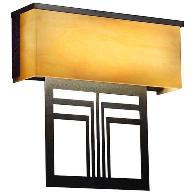Image 1 UltraLights Modelli 14 1/2"H Dark Iron 0-10V Dimming LED Wall Sconce