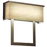 UltraLights Modelli 14 1/2"H Smokey Brass ADA 0-10V Dimming LED Sconce