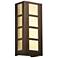 UltraLights Modelli 14" High Bronze Stainless Steel Outdoor Wall Light