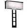 UltraLights Modelli 20" High Black Pearl 0-10V Dimming LED Wall Sconce