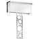 UltraLights Modelli 20" High Chrome ADA 0-10V Dimming LED Wall Sconce