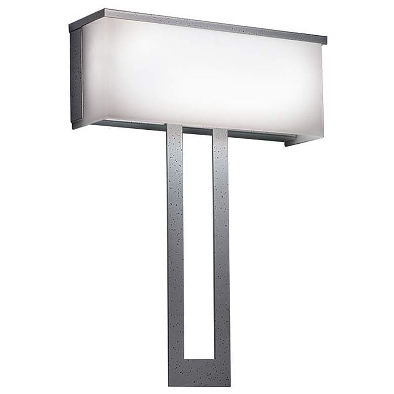 Image 1 UltraLights Modelli 20" High Silver ADA Triac Dimming LED Wall Sconce