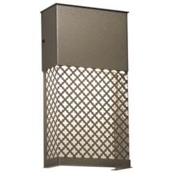 UltraLights Profiles 13" High Smokey Brass 0-10V LED Wall Sconce