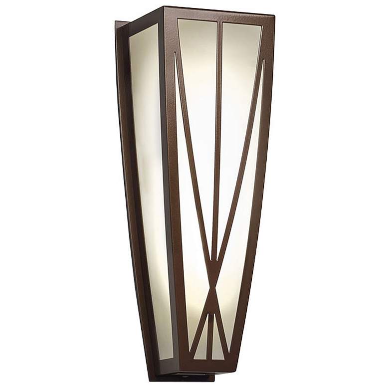Image 1 UltraLights Profiles 15 1/2"H Medieval Bronze LED Retrofit Wall Sconce
