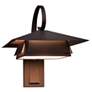 UltraLights Profiles 17" High Empire Bronze LED Outdoor Wall Light