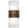 UltraLights Profiles 18" High Medieval Bronze LED Outdoor Wall Light