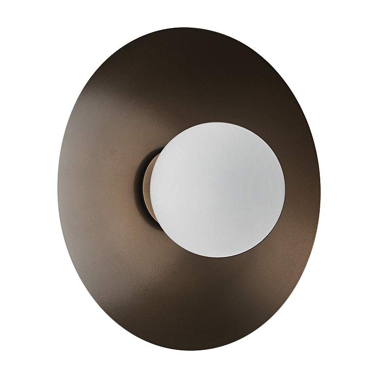 Image 3 UltraLights Solo 12" High New Brass LED Retrofit Wall Sconce