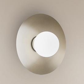 UltraLights Solo 12" High New Brass LED Retrofit Wall Sconce UltraLights Solo 12" High New Brass LED Retrofit Wall Sconce