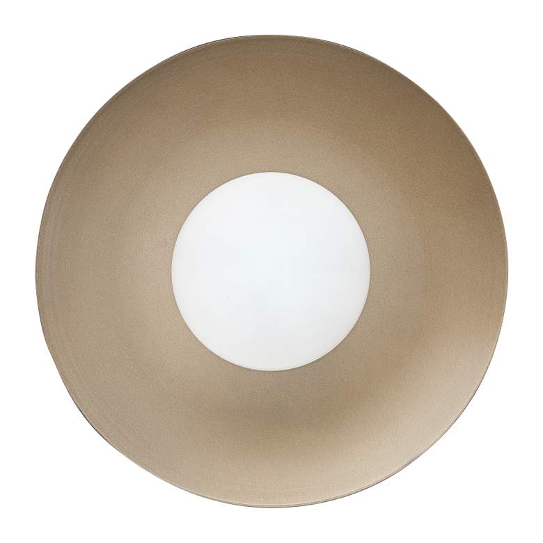 Image 5 UltraLights Solo 12" High New Brass LED Retrofit Wall Sconce more views