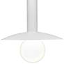 4_UltraLights Solo 12" Wide White LED Retrofit Mini Pendant more views