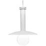 5_UltraLights Solo 12" Wide White LED Retrofit Mini Pendant more views
