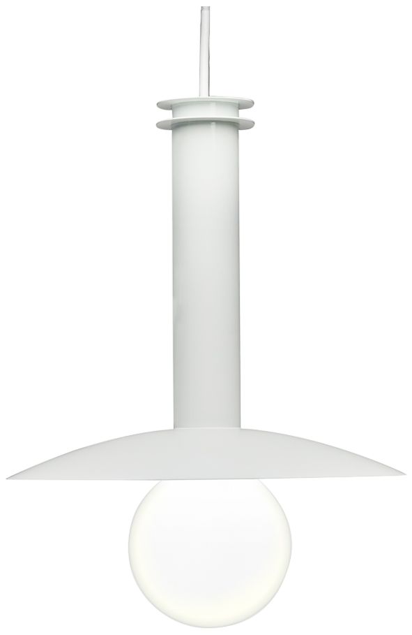 Image 3 UltraLights Solo 12" Wide White LED Retrofit Mini Pendant - Made to Order