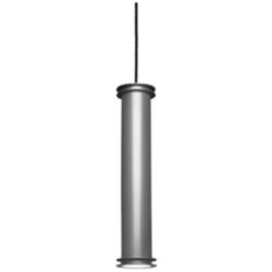 UltraLights Solo 4" Wide Satin Pewter LED Retrofit Mini Pendant