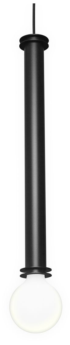UltraLights Solo 5" Wide Black LED Retrofit Mini Pendant - Made to Order