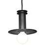 UltraLights Solo 8" Wide Black and Pendant
