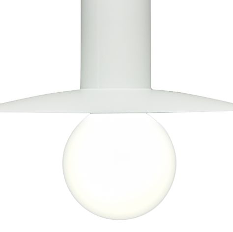 Image 4 UltraLights Solo 8" Wide White LED Retrofit Mini Pendant - Made to Ord more views