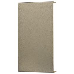 UltraLights Strata 14"H Smokey Brass and Opal 0-10V LED Wall Sconce