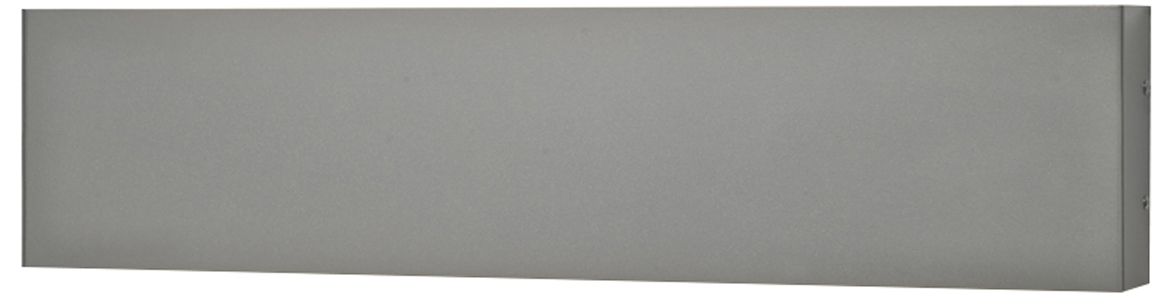 UltraLights Strata 24"W Satin Pewter and Opal LED Bath Light Made to Order