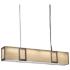 UltraLights Strata 36"W Bronze Age w/ Caramel TRIAC LED Linear Pendant