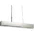 UltraLights Strata 36"W Satin Pewter and Opal 0-10V LED Linear Pendant