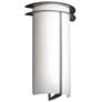 UltraLights Synergy 14" High Dark Iron and Opal LED Outdoor Wall Light