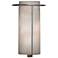 UltraLights Synergy 14" High Smoked Silver LED ADA Wall Sconce