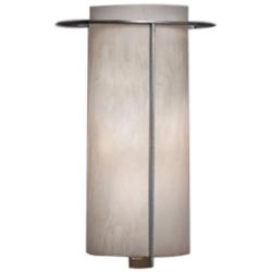 UltraLights Synergy 14&quot; High Smoked Silver White Swirl ADA LED Sconce