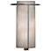 UltraLights Synergy 14" High Smoked Silver White Swirl ADA LED Sconce