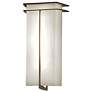 UltraLights Synergy 14" High Smokey Brass Swirl Outdoor Wall Light