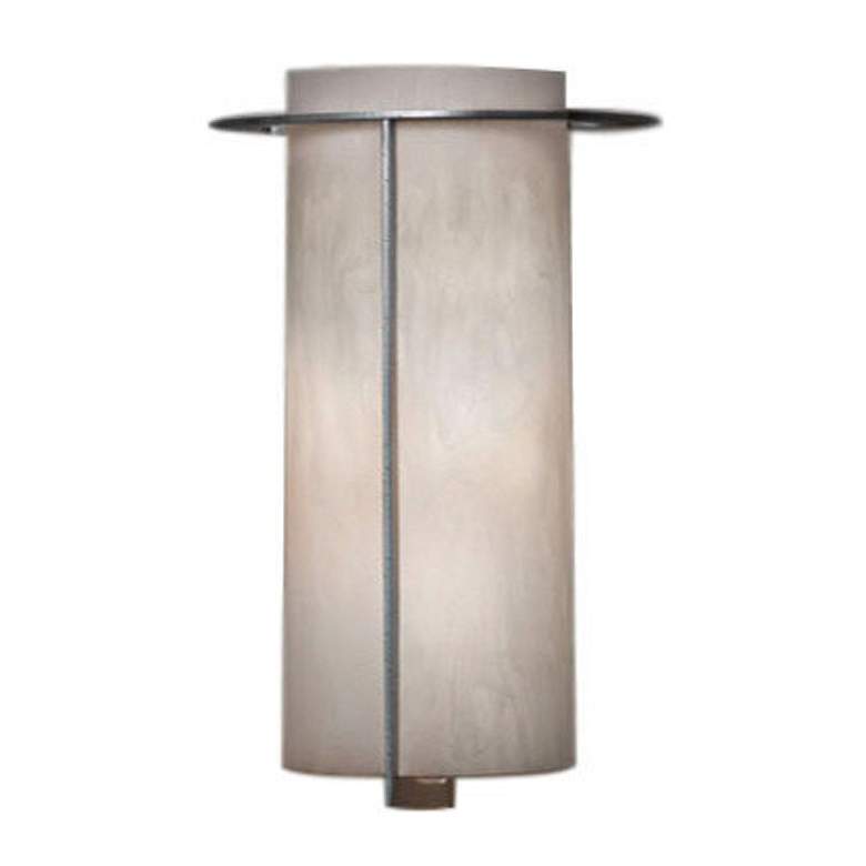 Image 1 UltraLights Synergy 14"H Smoked Silver ADA Candelabra Base Wall Sconce
