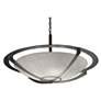 UltraLights Synergy 18" Wide Dark Iron Standard Base Pendant Light