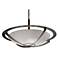 UltraLights Synergy 18" Wide Dark Iron Universal LED Pendant Light