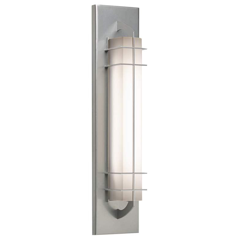 Image 1 UltraLights Synergy 23"H Satin Pewter ADA Triac LED Wall Sconce