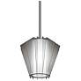 UltraLights Vasi 10" Wide Satin Pewter Mini Pendant