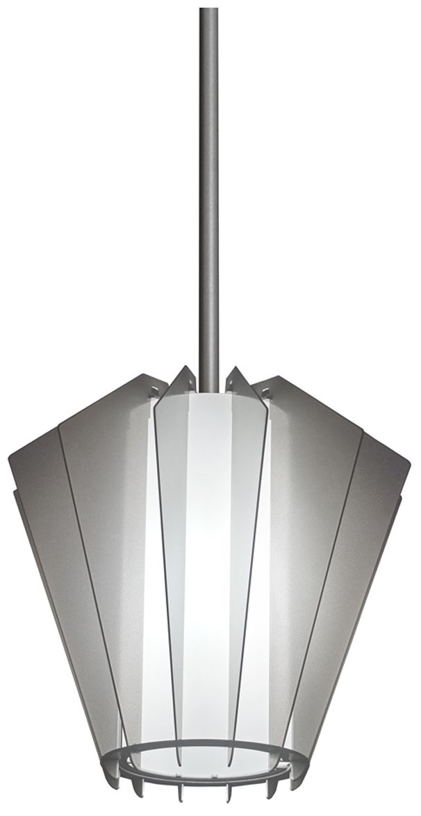 UltraLights Vasi 10" Wide Satin Pewter Mini Pendant - Made to Order