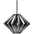 UltraLights Vasi 18" Wide Black LED Retrofit Pendant Light