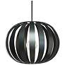 UltraLights Vasi 23 3/4" Wide Black Pendant Light