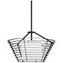 UltraLights Vasi 24" Wide Black 0-10V LED Pendant Light
